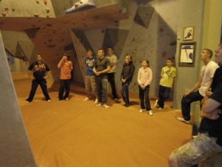  Nuestro brillanle escalódromo 